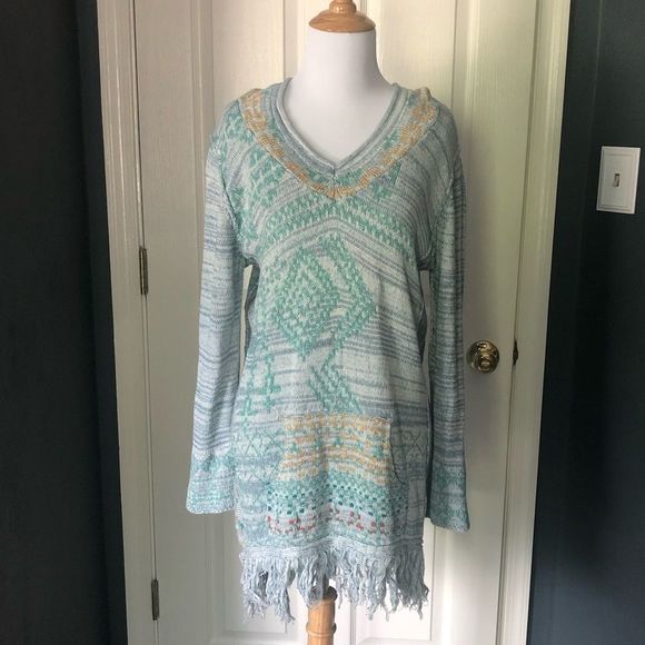 Hem & Thread Boho Pullover Sweater - Picture 2 of 10